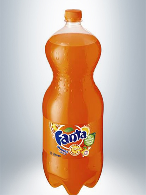 Orange Fanta Soda